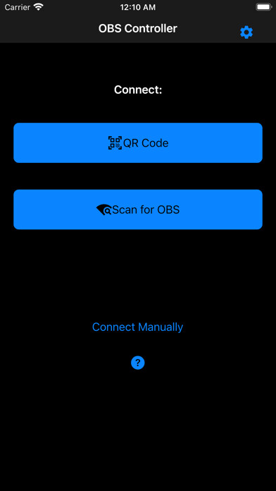 Emulate iPhone app OBS Controller using MyAndroid
