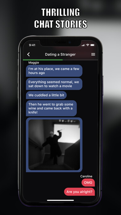 Emulate iPhone app Obsessed - Chat Stories using MyAndroid Emulate iPhone app Obsessed - Chat Stories using MyAndroid