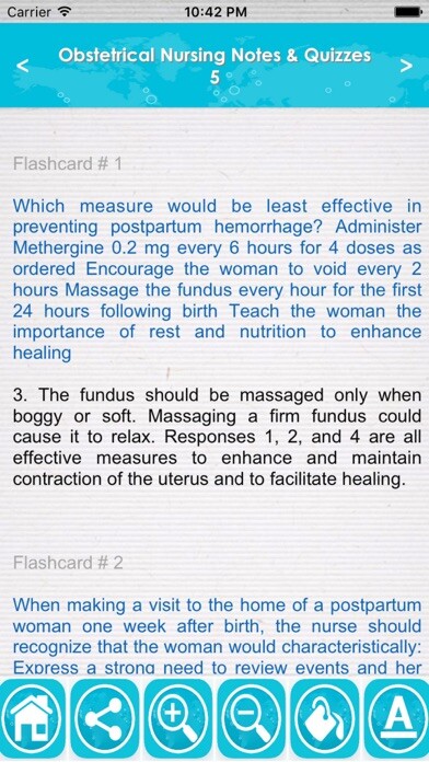 Emulate iPhone app Obstetrical Nursing Exam Prep using MyAndroid Emulate iPhone app Obstetrical Nursing Exam Prep using MyAndroid