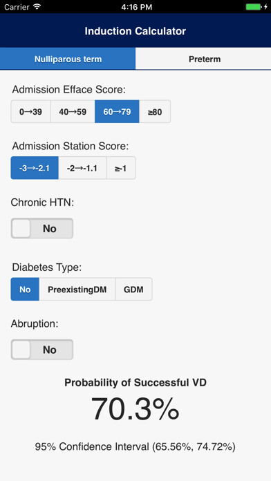 Emulate Obstetric Risk Calculator from MyAndroid or run Obstetric Risk Calculator using MyAndroid