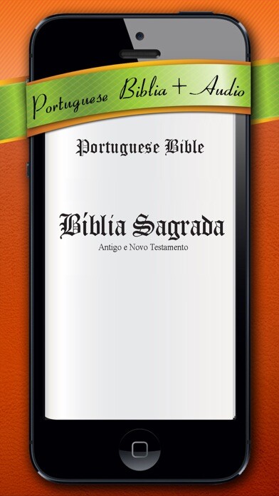 Emulate iPhone app Obtenha a Bíblia Sagrada using MyAndroid