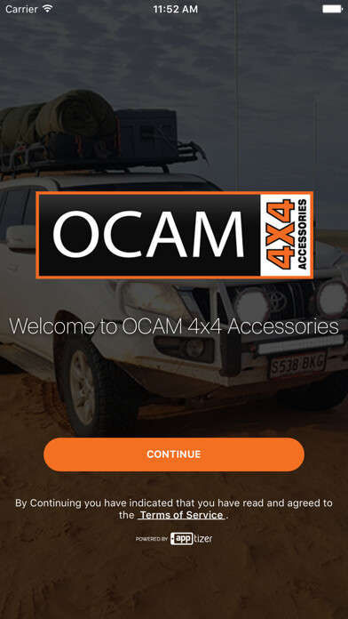 Emulate iPhone app OCAM 4x4 Accessories using MyAndroid Emulate iPhone app OCAM 4x4 Accessories using MyAndroid