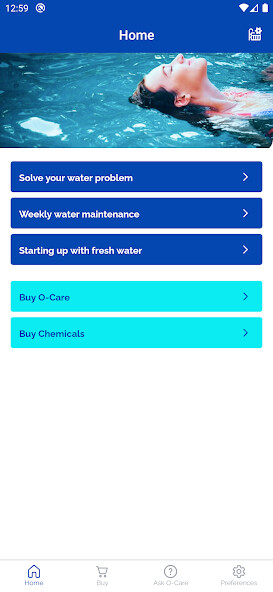 Run android online APK O-Care Spa Water Expert from MyAndroid or emulate O-Care Spa Water Expert using MyAndroid