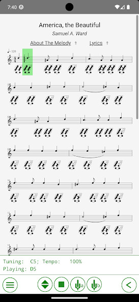 Emulate iPhone app Ocarina Tabs using MyAndroid Emulate iPhone app Ocarina Tabs using MyAndroid