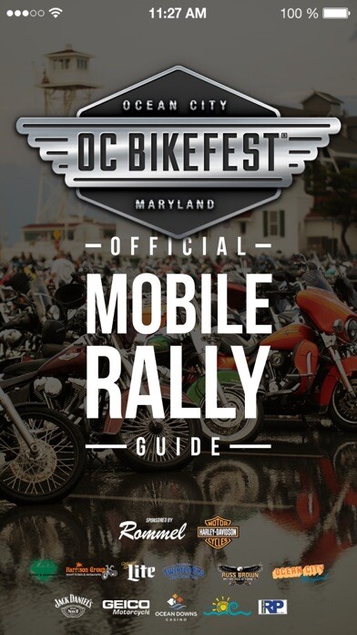 Emulate iPhone app OC Bikefest using MyAndroid