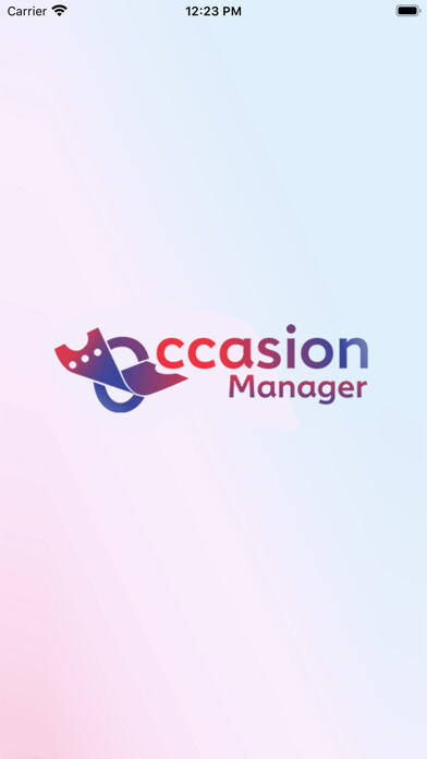 Emulate iPhone app Occasion Manager using MyAndroid
