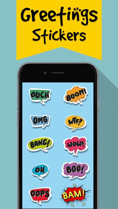 Emulate iPhone app Occasions Greeting Card Emojis using MyAndroid