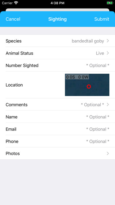 Emulate iPhone app Ocean Alert using MyAndroid