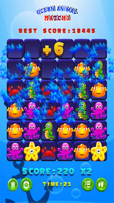 Emulate iPhone app Ocean Animal Match 3 - Sea Matching Games using MyAndroid Emulate iPhone app Ocean Animal Match 3 - Sea Matching Games using MyAndroid
