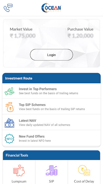 Run android online APK OceanFinvest from MyAndroid or emulate OceanFinvest using MyAndroid