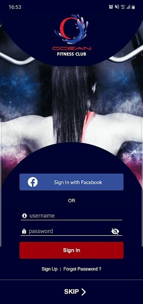 Run android online APK Ocean Fitness Application from MyAndroid or emulate Ocean Fitness Application using MyAndroid