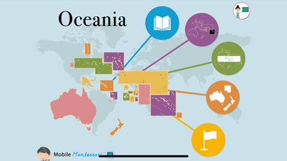 Emulate iPhone app Oceania - Montessori Geography using MyAndroid Emulate iPhone app Oceania - Montessori Geography using MyAndroid
