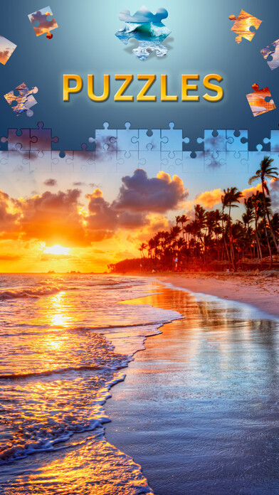 Emulate iPhone app Ocean Jigsaw Puzzles Games for Adults using MyAndroid