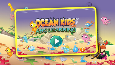 Emulate iPhone app Ocean Kids Abc Learning-alphabet and phonics game using MyAndroid