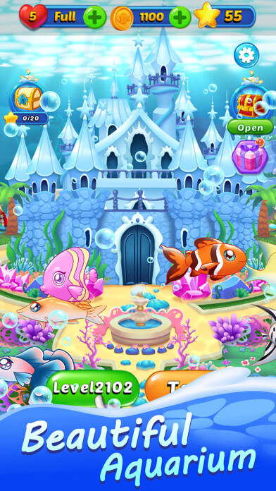 Emulate iPhone app Ocean Puzzle Games-Match 3 using MyAndroid Emulate iPhone app Ocean Puzzle Games-Match 3 using MyAndroid