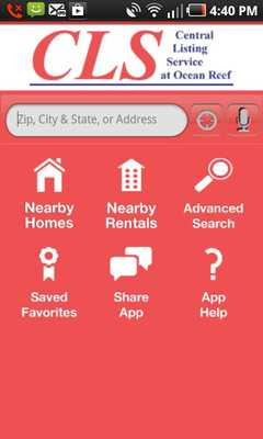 Emulate Android APK Ocean Reef Real Estate