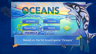 Emulate iPhone app Oceans Board Game using MyAndroid