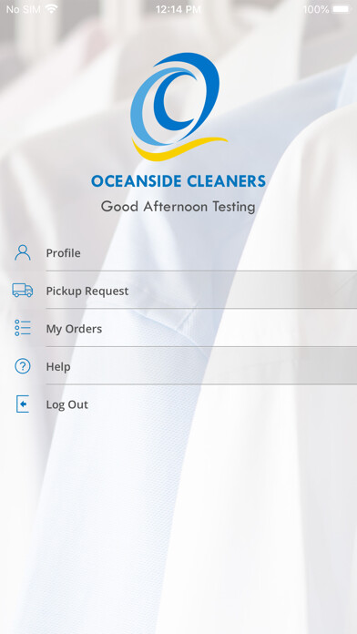 Emulate iPhone app Oceanside Cleaners using MyAndroid Emulate iPhone app Oceanside Cleaners using MyAndroid