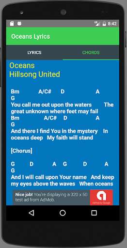 Emulate Android APK Oceans Lyrics Emulate Android APK Oceans Lyrics