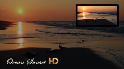 Emulate iPhone app Ocean Sunset HD using MyAndroid