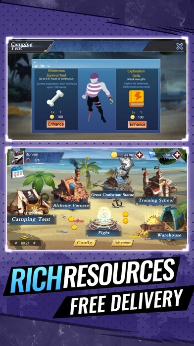 Emulate iPhone app Ocean Survival:Hero Return using MyAndroid Emulate iPhone app Ocean Survival:Hero Return using MyAndroid