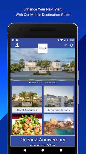 Run android online APK Ocean Z Boutique Hotel Aruba from MyAndroid or emulate Ocean Z Boutique Hotel Aruba using MyAndroid
