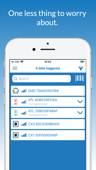Emulate iPhone app OCEAView Mobile using MyAndroid