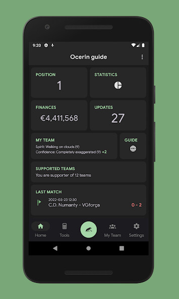 Run android online APK Ocerin guide Hattrick from MyAndroid or emulate Ocerin guide Hattrick using MyAndroid