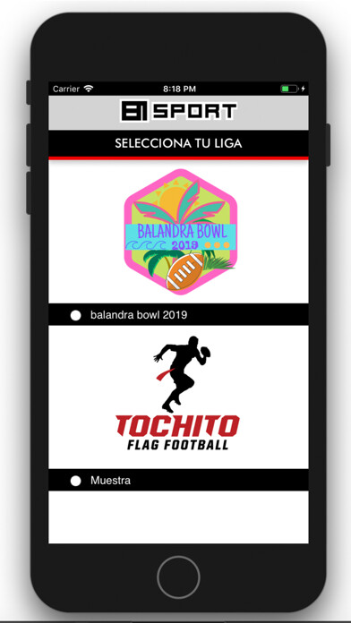 Emulate iPhone app Ocho Uno Sport using MyAndroid Emulate iPhone app Ocho Uno Sport using MyAndroid
