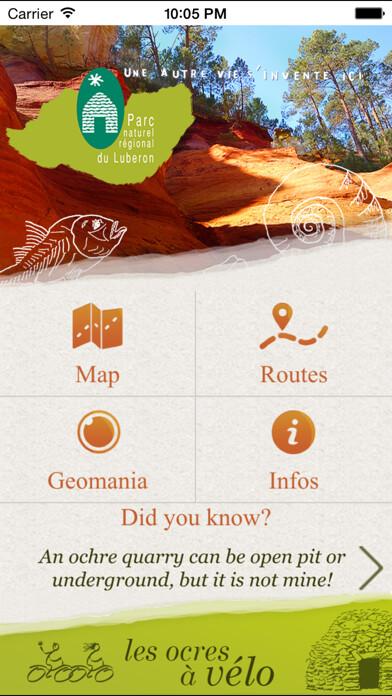 Emulate iPhone app Ochre by bike using MyAndroid Emulate iPhone app Ochre by bike using MyAndroid
