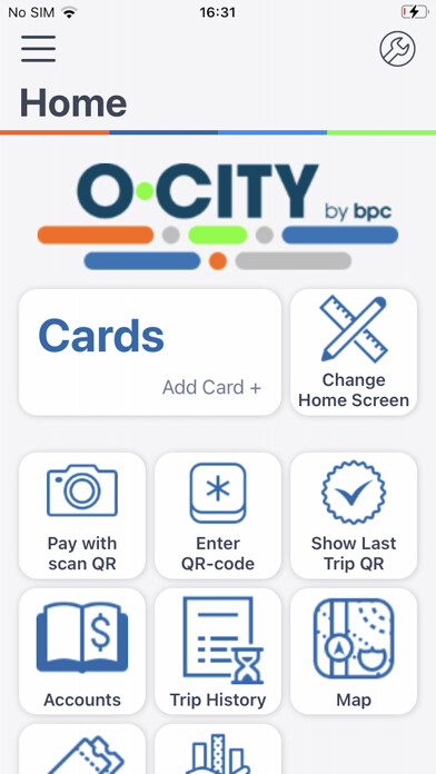 Emulate iPhone app O-City using MyAndroid