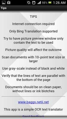 Emulate Android APK OCR Pocket Translator Emulate Android APK OCR Pocket Translator