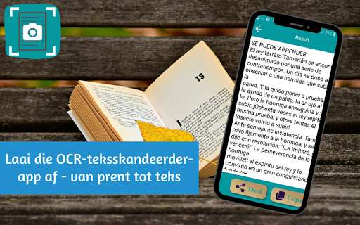 Run android online APK OCR-teksskandeerder App from MyAndroid or emulate OCR-teksskandeerder App using MyAndroid