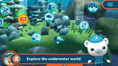 Emulate iPhone app Octonauts The Whale Shark using MyAndroid
