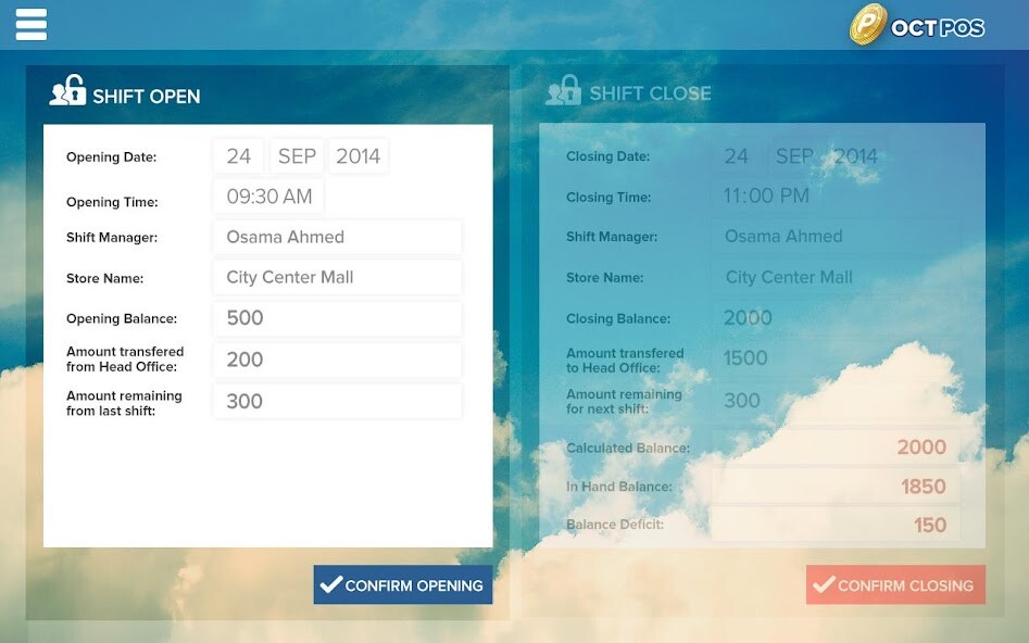 Run android online APK OCTPOS Point of Sale from MyAndroid or emulate OCTPOS Point of Sale using MyAndroid