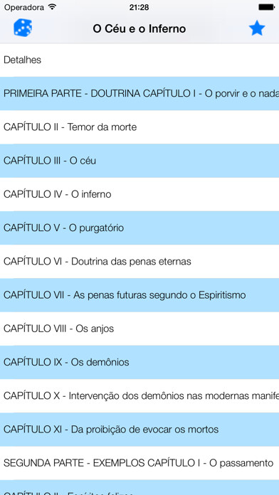 Emulate iPhone app O Céu e o Inferno using MyAndroid