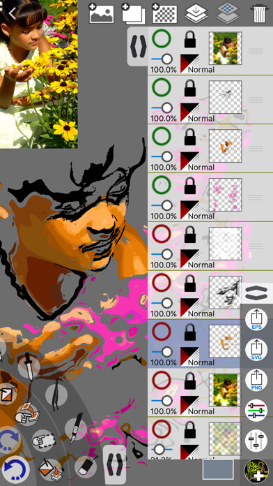 Emulate iPhone app Oculigami for Painting using MyAndroid Emulate iPhone app Oculigami for Painting using MyAndroid