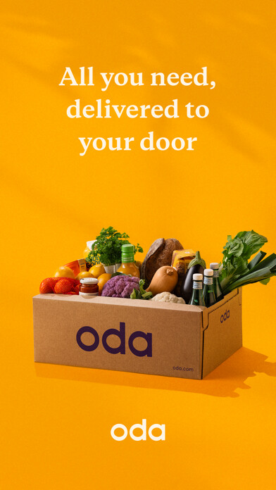 Emulate iPhone app Oda - Online grocery store using MyAndroid