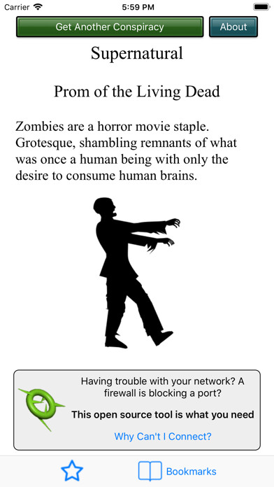 Emulate iPhone app Odd Conspiracy of the Day using MyAndroid Emulate iPhone app Odd Conspiracy of the Day using MyAndroid