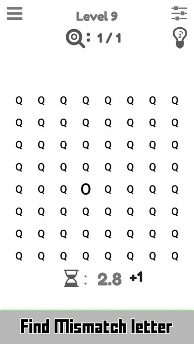 Emulate iPhone app Odd One Out Letter Puzzle using MyAndroid Emulate iPhone app Odd One Out Letter Puzzle using MyAndroid