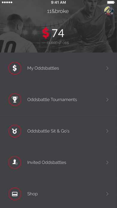 Emulate iPhone app Oddsbattle using MyAndroid Emulate iPhone app Oddsbattle using MyAndroid