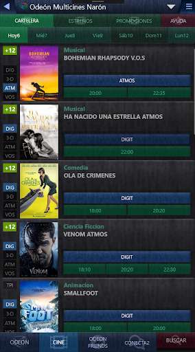 Run android online APK OdeonApp from MyAndroid or emulate OdeonApp using MyAndroid