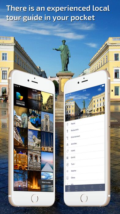 Emulate iPhone app Odessa Travel Guide & offline city map using MyAndroid Emulate iPhone app Odessa Travel Guide & offline city map using MyAndroid