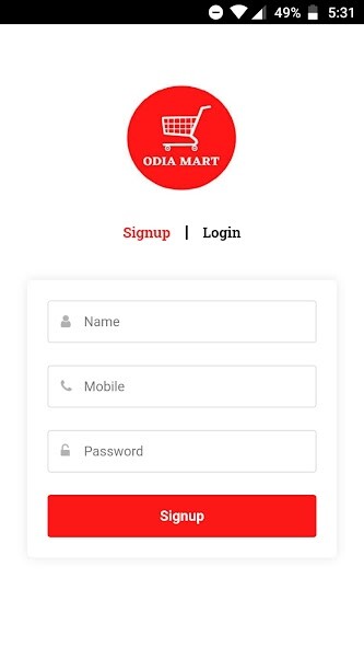 Run android online APK Odia Mart from MyAndroid or emulate Odia Mart using MyAndroid