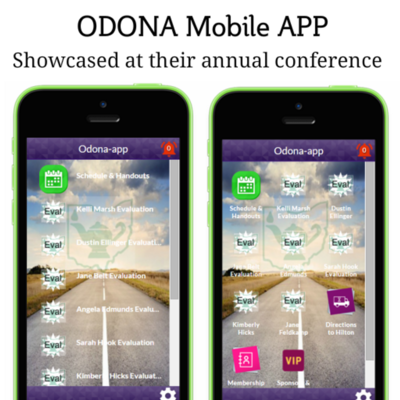 Emulate Android APK ODONA Convention Mobile APP