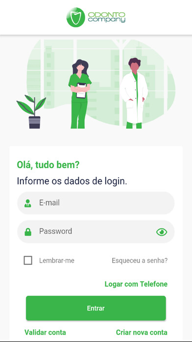 Emulate iPhone app Odontocompany Franchising using MyAndroid Emulate iPhone app Odontocompany Franchising using MyAndroid