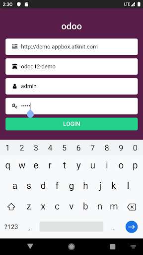Run android online APK OdooAppBox from MyAndroid or emulate OdooAppBox using MyAndroid