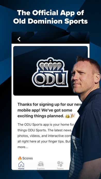 Emulate iPhone app ODU Sports 360 using MyAndroid Emulate iPhone app ODU Sports 360 using MyAndroid