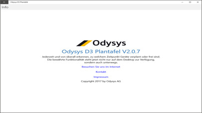 Emulate iPhone app Odysys D3 Plantafel App using MyAndroid Emulate iPhone app Odysys D3 Plantafel App using MyAndroid