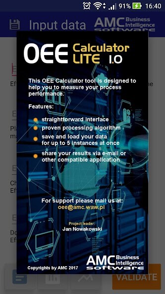 Run android online APK OEE Calculator LITE from MyAndroid or emulate OEE Calculator LITE using MyAndroid Run android online APK OEE Calculator LITE from MyAndroid or emulate OEE Calculator LITE using MyAndroid